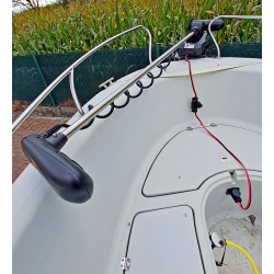 Silnik dziobowy Haswing CAYMAN 80BY 80Lbs 24V GPS Helmsman Cruise Control (trzymanie prędkości, kursu i kotwica w pilocie) Nowy Model 1.6 / 1,7 2026